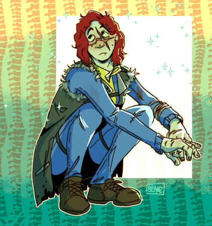 Drawing of Ziva by Somethingaboutmint