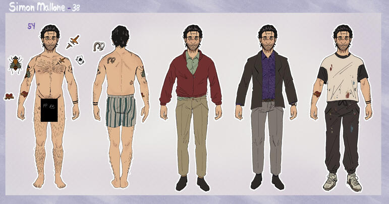 Character Reference for Simon